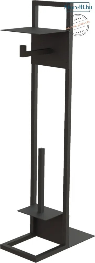 DEANTE-ADM-N242 MOKKO FEKETE SZÍNŰ WC PAPÍRTARTÓ ÁLLVÁNY