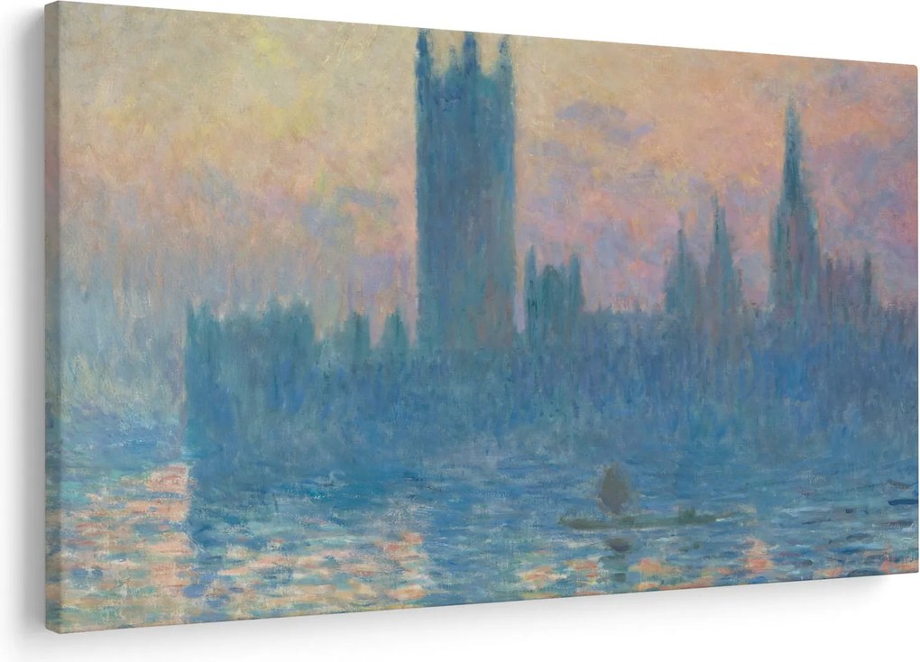 Kép - Claude Monet, The Houses of Parliament, Sunset, reprodukciók (90x60 cm)