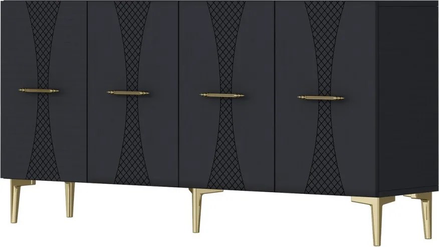 Slim 150 - Anthracite, Gold
