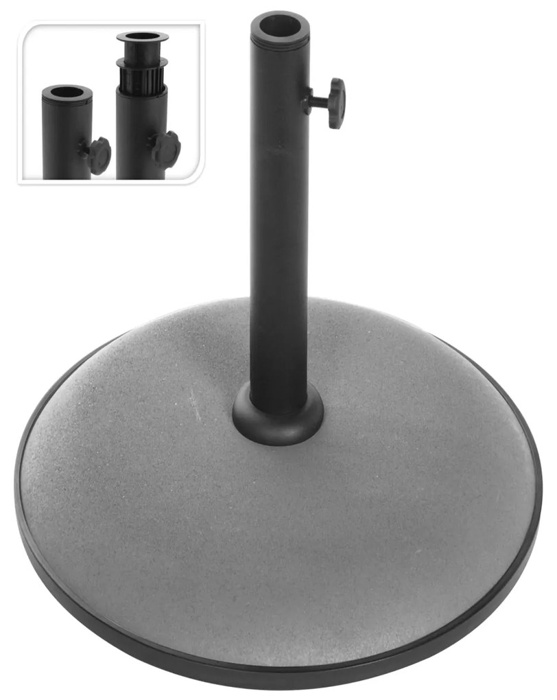 NAPERNYŐ TALP BETON ÁTM.:58CM KEREK,FÉMCSŐ, 50KG