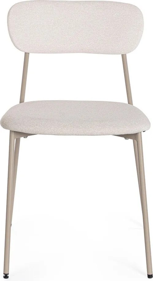 Szürkésbarna kárpitozott étkezőszék Inka – Yes Everyday