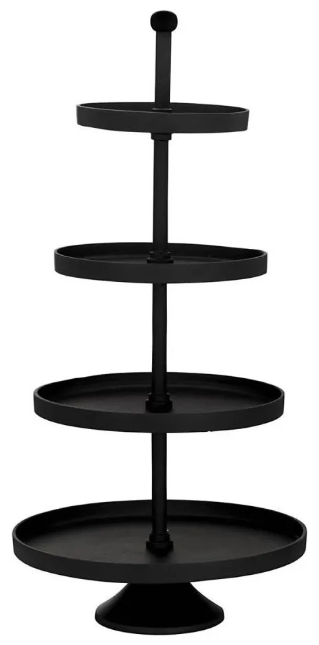 Eglo 427648 - Tálaló állvány BABIRIK 70x35 cm fekete