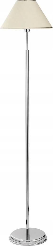 Padlólámpa Begamo Ezüst Bézs Lámpabúra 1xE27 165 cm Álló Lámpa Otthon