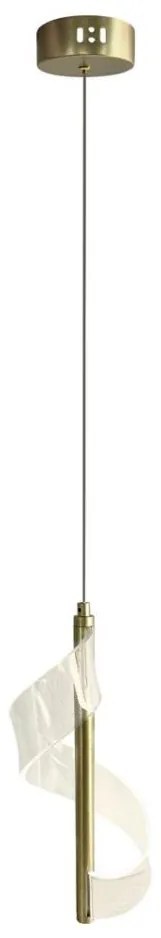 LED Csillár zsinóron LARGO LED/10W/230V arany