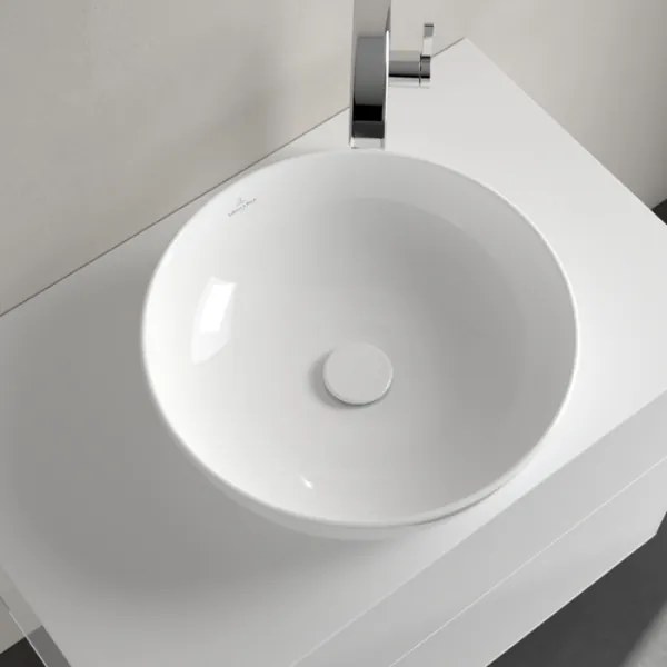 Villeroy & Boch 417943R1 - Ráépíthető mosdó ARTIS Ø 43 cm kerámia/fehér