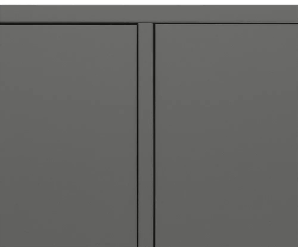 Boxie 2 ajtós fali szekrény 80x80x37 cm antracit