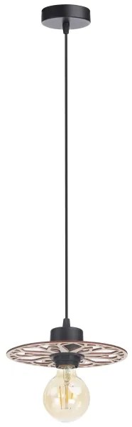 Csillár zsinóron FALCO 1xE27/60W/230V átm. 20 cm bézs