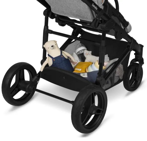 Lionelo - MARI TOUR 2 az 1-ben kombinált babakocsi, Grey Stone