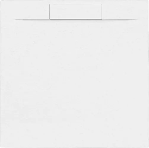 Zuhanytálca négyzet SAT Fusion 100x100 cm öntött márvány blanco SATFU100100BL