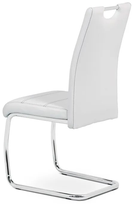 Fehér Ekobőr Étkezőszék. HC-481 WT