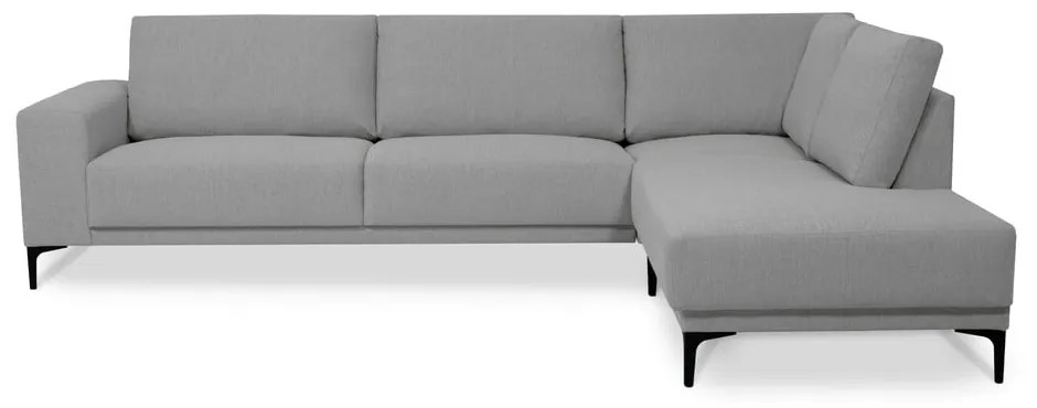 Szürke sarokkanapé (jobb oldali) Chile – Scandic
