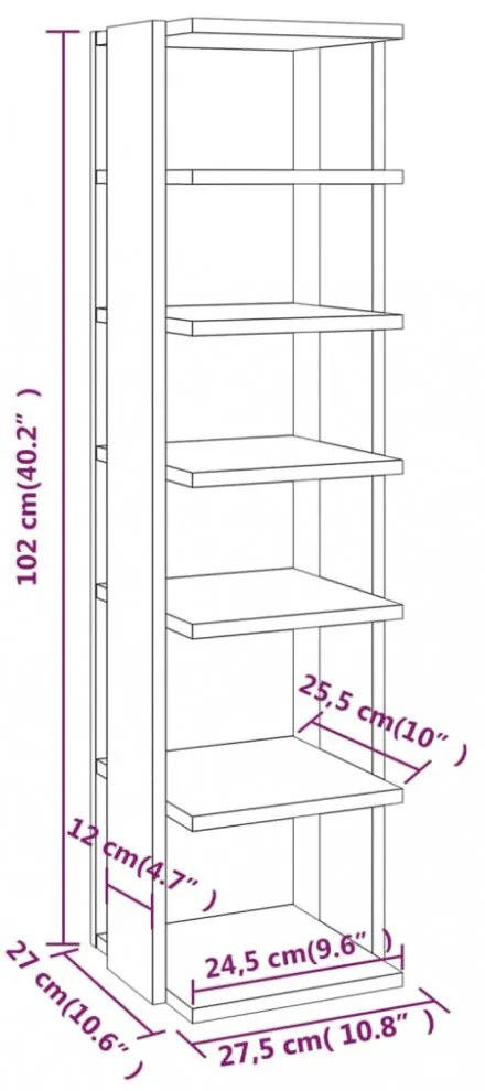2 db barna tölgy színű szerelt fa cipőtartó 27,5 x 27 x 102 cm
