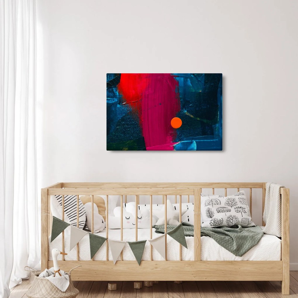 Színek képe (90x60 cm)
