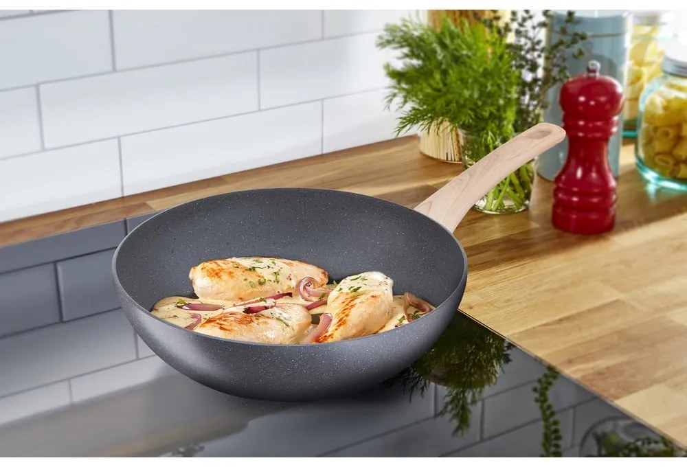 Alumínium wok serpenyő ø 28 cm Natural Force – Tefal