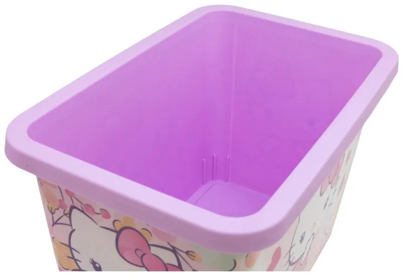 Hello Kitty Pastel műanyag tároló doboz 7 L