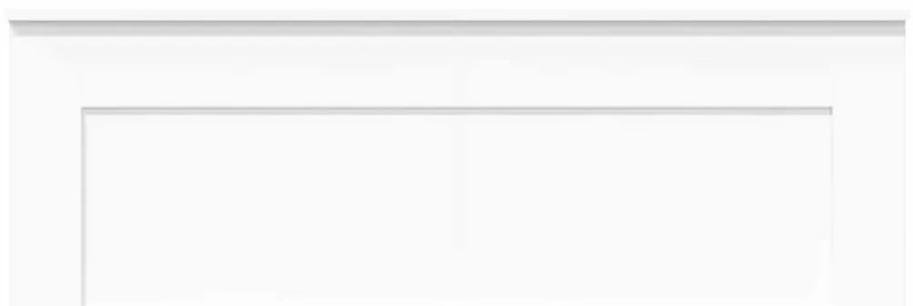 Fejtámla fejtámlával Fehér 120 cm Faanyag