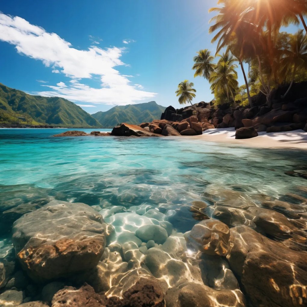 Poszter 30x30cm Elszigetelt Paradicsom