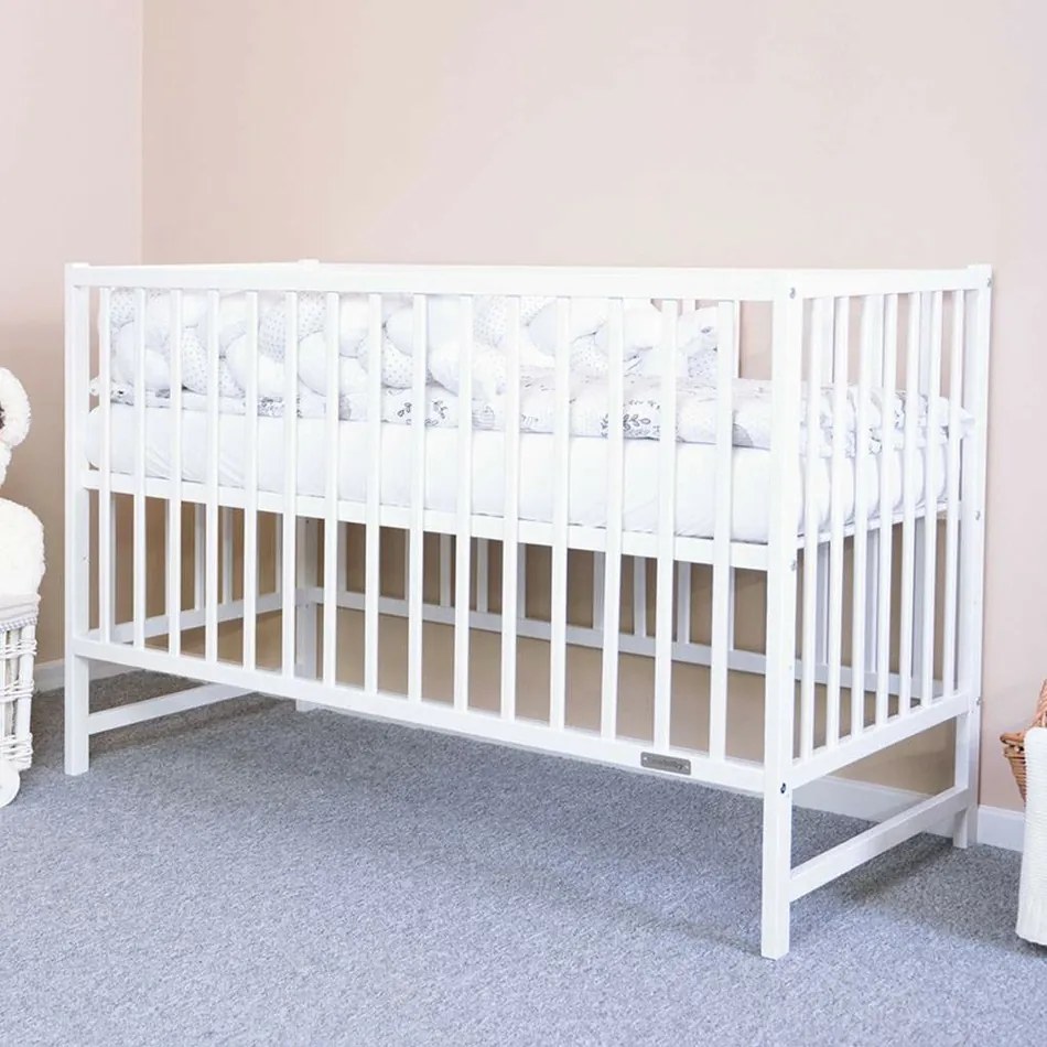 New Baby kiságy Basic, fehér