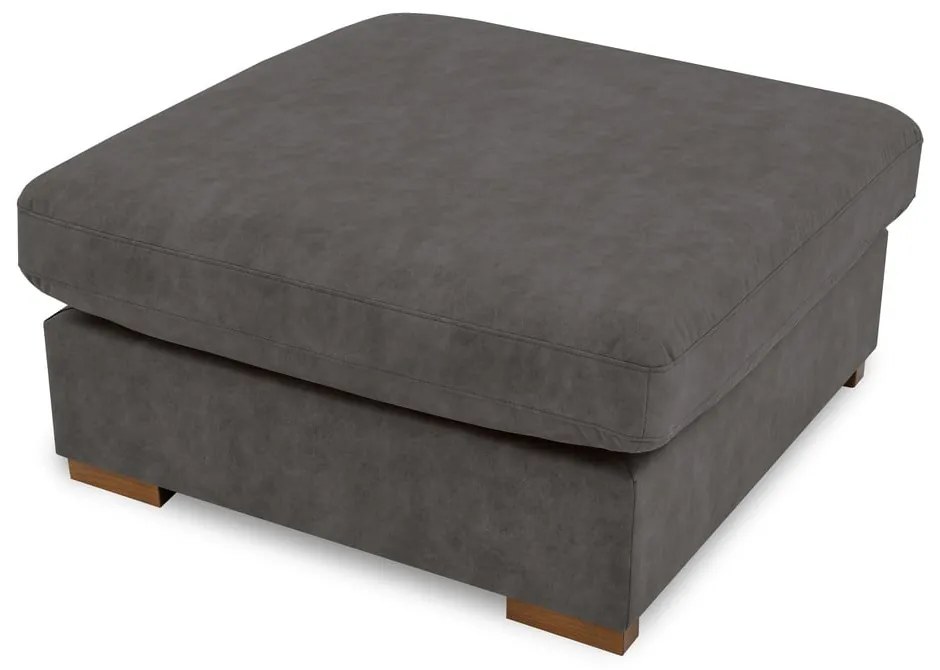 Antracitszürke bőrutánzat lábtartó Hamburg – Scandic