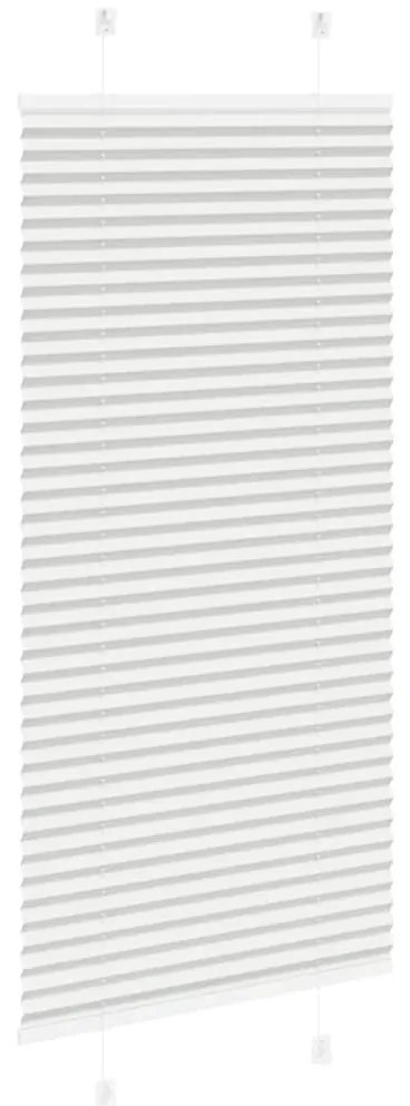 pliszírozott redőny világosszürke 65x150 cm szövetszélesség
