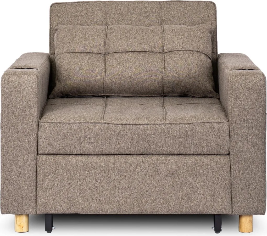 Dönthető fotel bézs, SOLOR