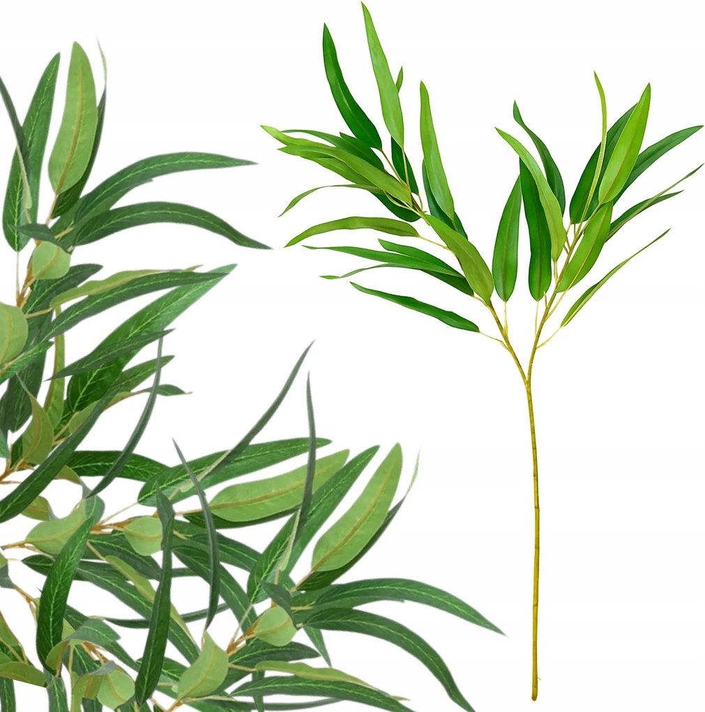 Ág Levelek Bambusz Nagy Művirág Csokor Váza XXL 70cm