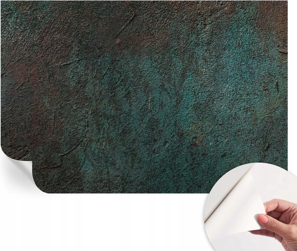 Divatos öntapadós tapéta Fali furnér Rusztikus felület 104x70