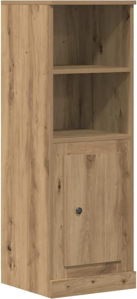 vidaXL kézműves tölgy színű szerelt fa magasszekrény 36x35,5x103,5 cm