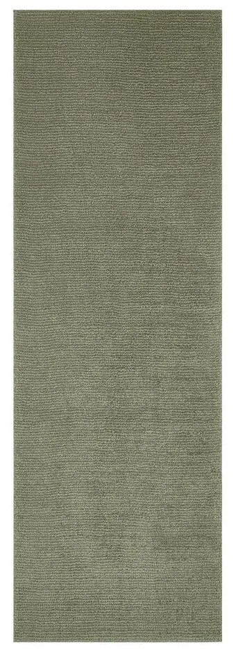Supersoft sötétzöld szőnyeg, 80 x 250 cm - Mint Rugs