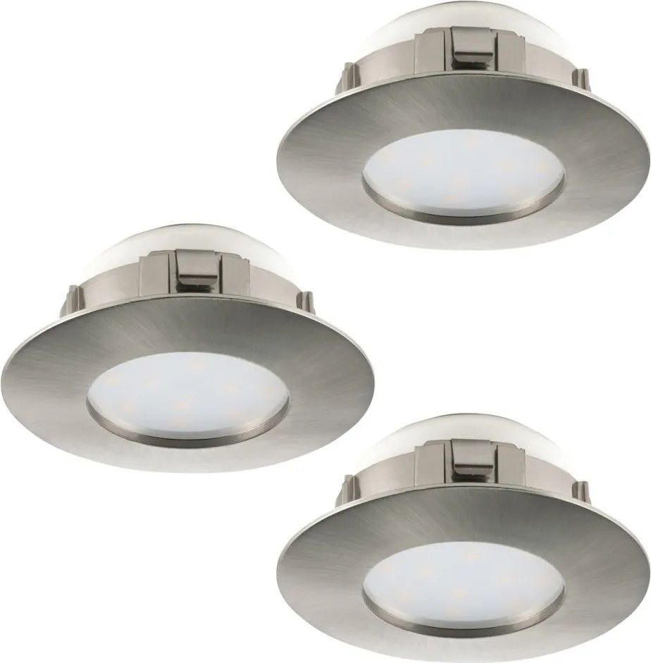 EGLO 95823 PINEDA Fürdőszobai Beépíthető Lámpa Nikkel LED IP20