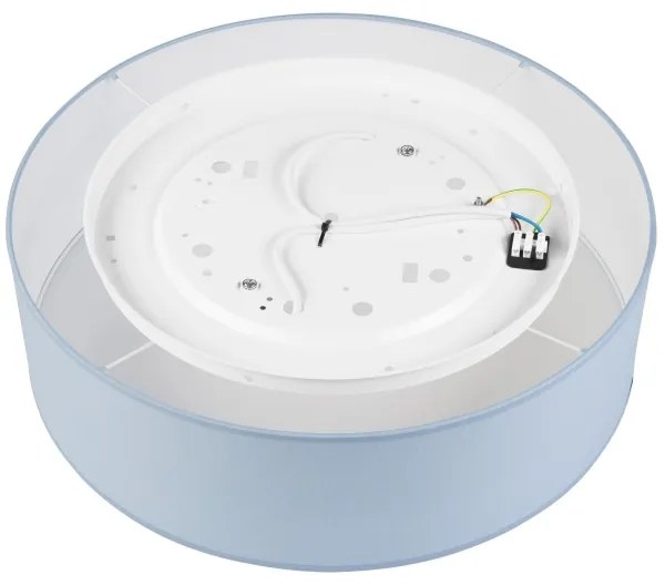 Mennyezeti lámpa SIRJA PASTEL 2xE27/60W/230V átm. 45 cm kék