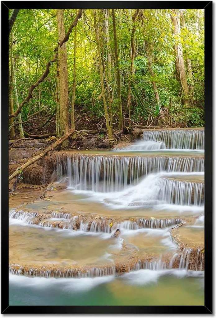 Poszterek keretben 40x60 Tájkép Vízesés