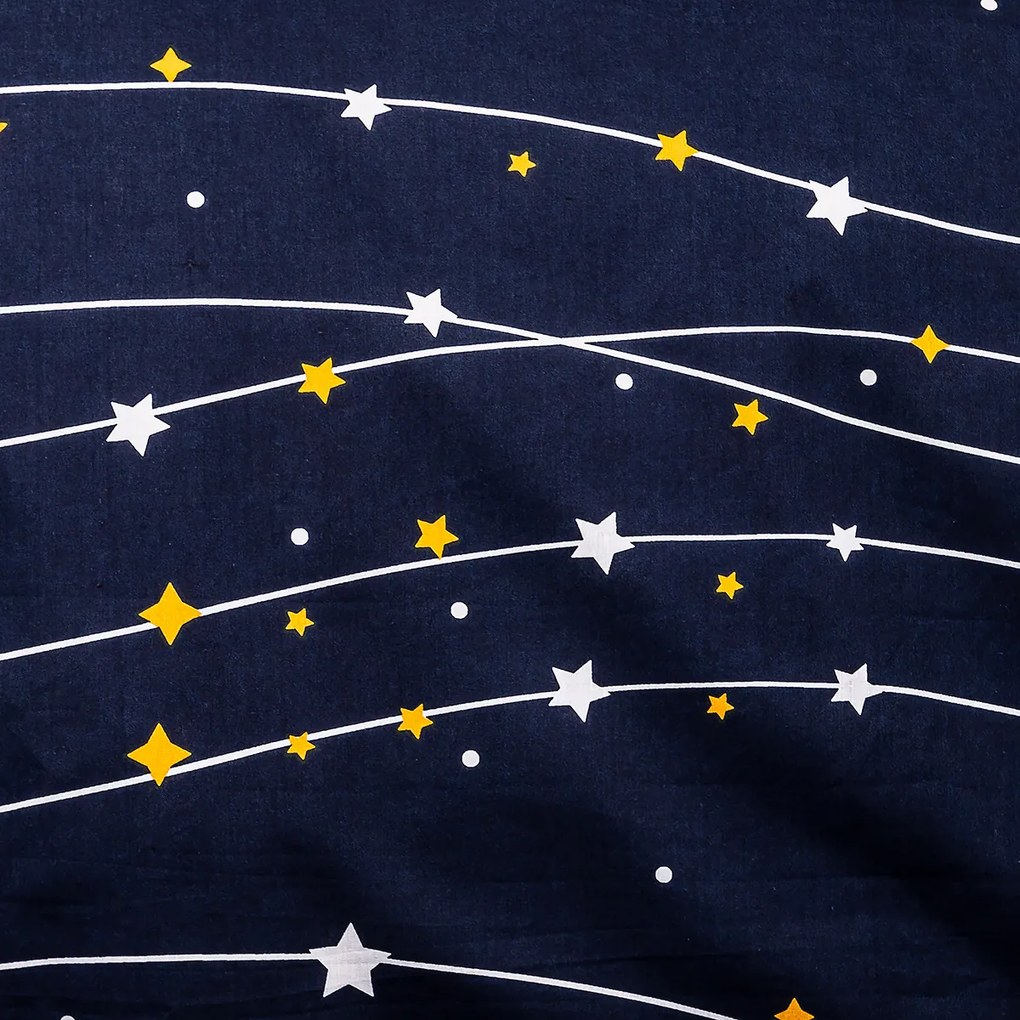 4Home Night sky pamut ágynemű, 140 x 220 cm, 70 x 90 cm