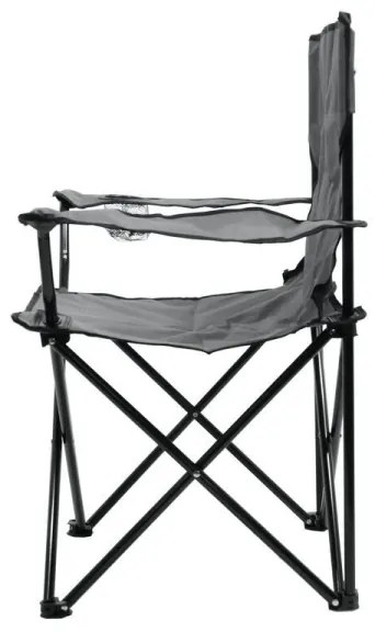 Összecsukható kempingszék szürke