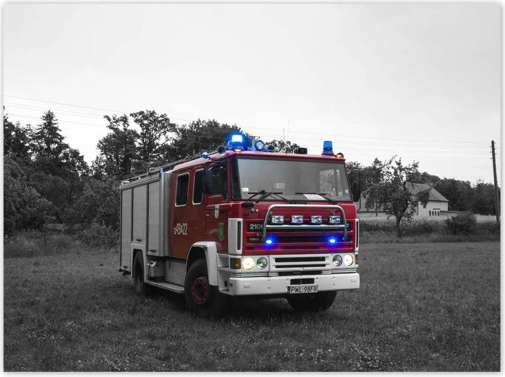 Poszterek 135x100 Tűzoltóautó