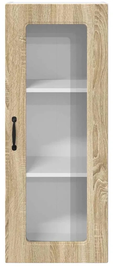Fali konyhaszekrény Sonoma tölgy 40 x 31 x 100 cm Faanyag