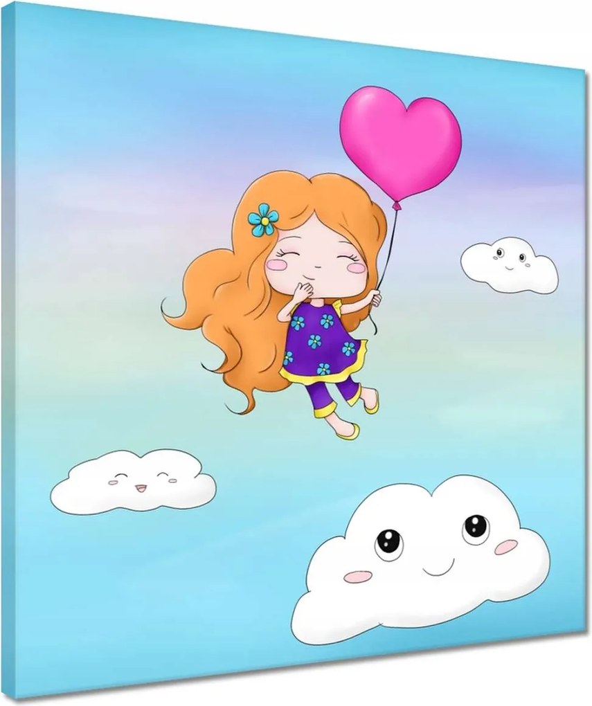 Vászonkép 40x40 Gyerekeknek Gyerek minta