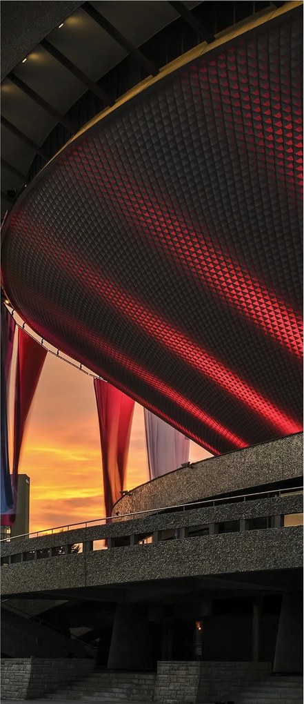 Matrica Tapéta Alj Katowice városi elegancia ipari modernizmus 91x211