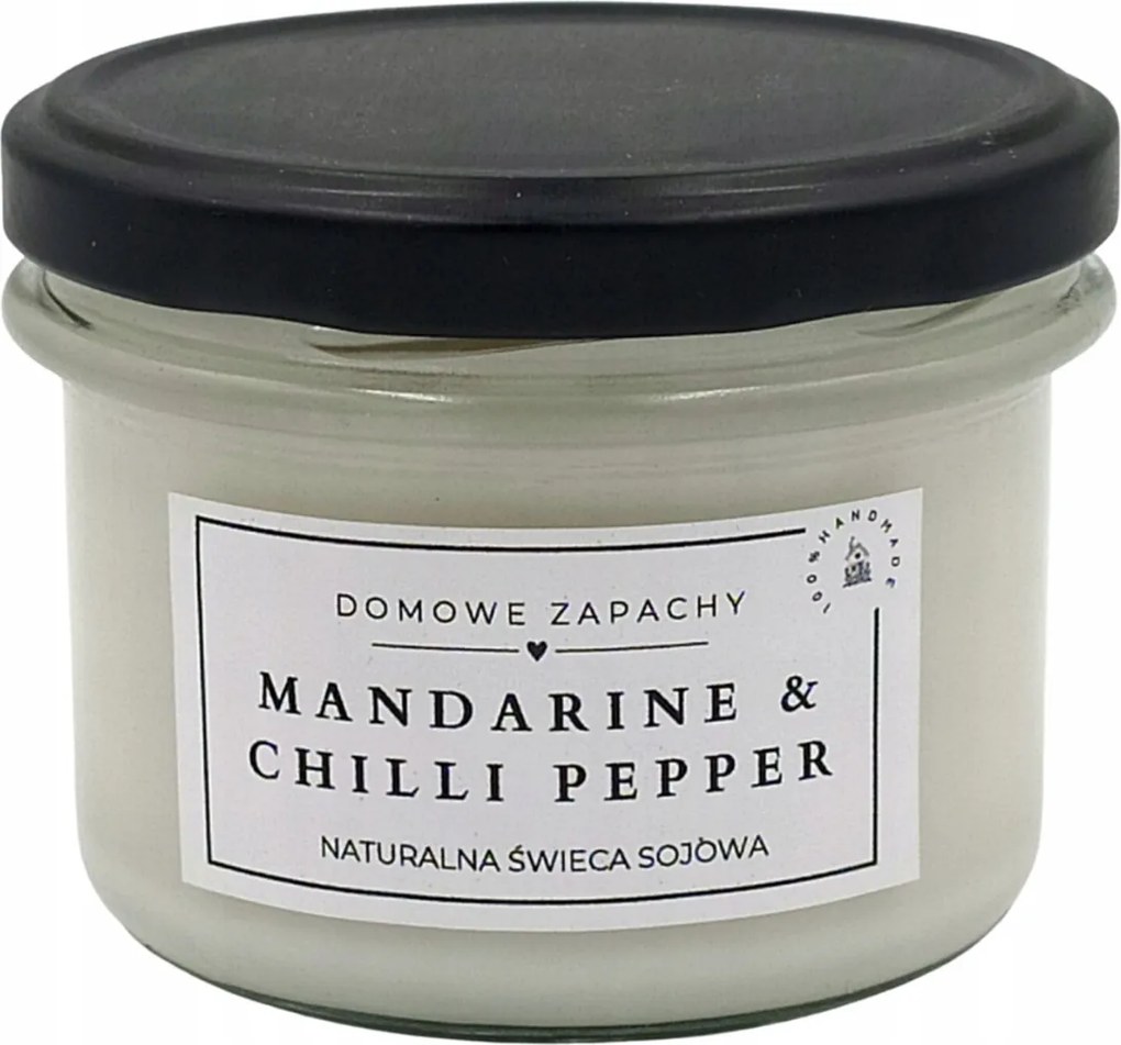 Természetes Szója Illatgyertya Mandarine Chilli Pepper 235 ml