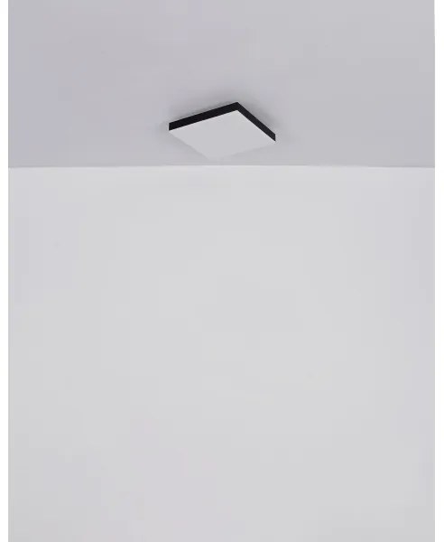 Globo 41594D2 - LED Dimmelhető mennyezeti lámpa DORO LED/24W/230V fekete + távirányító