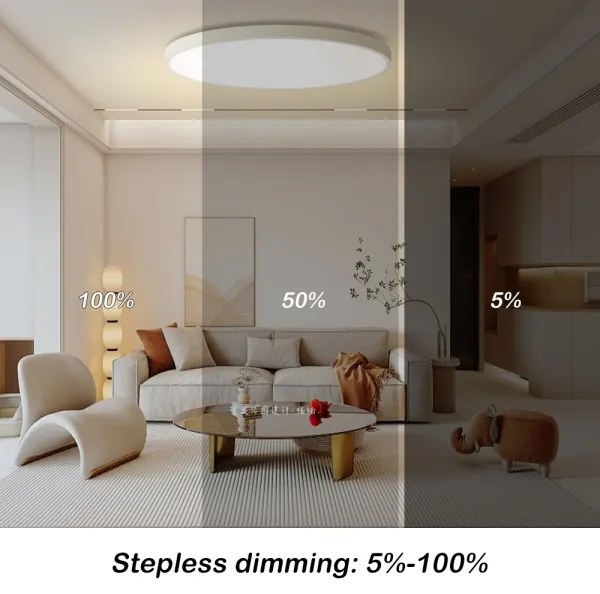 Brilagi - POOL SMART LED dimmelhető lámpa 128W/230V átmérő 100 cm Wi‑Fi Tuya fehér + távirányító