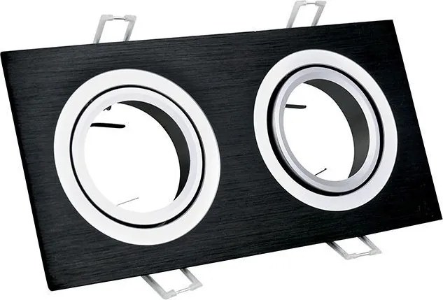 Polux SOUTH 302144 Beépíthető spotlámpa 2x8W/GU10 IP20