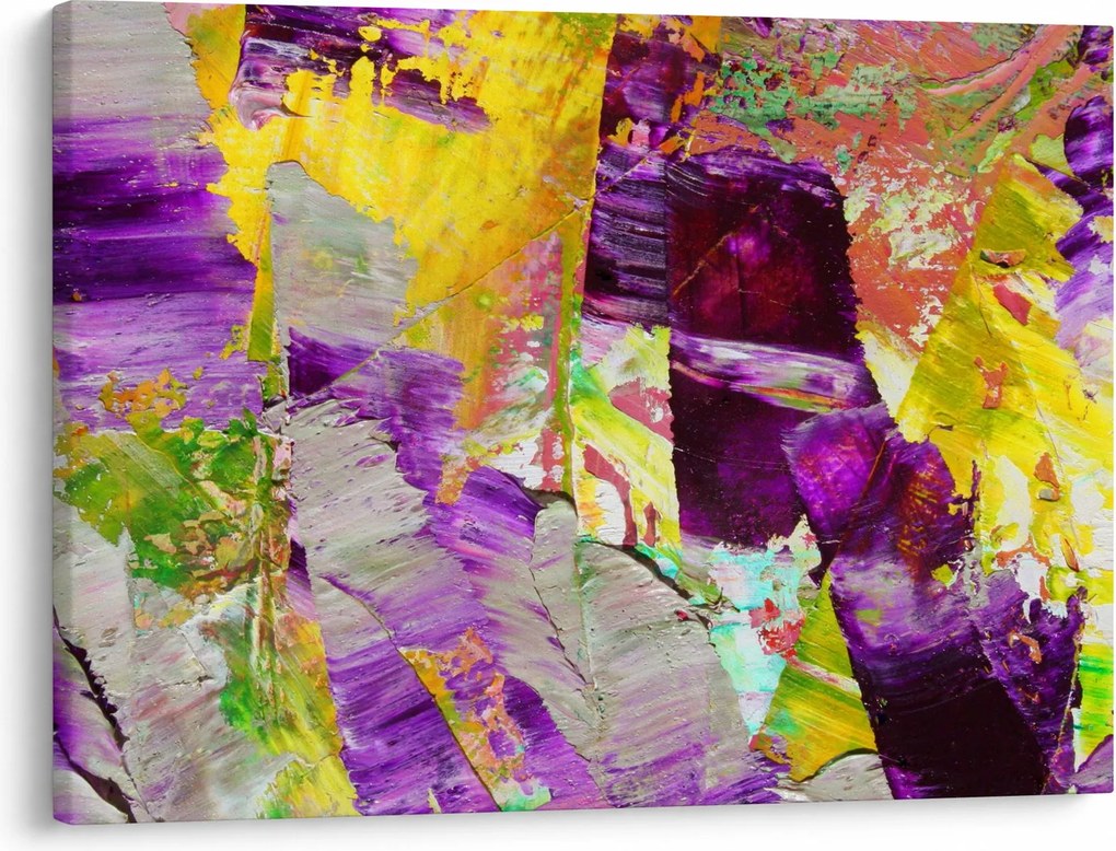 Absztrakció kép - festmény (70x50 cm)