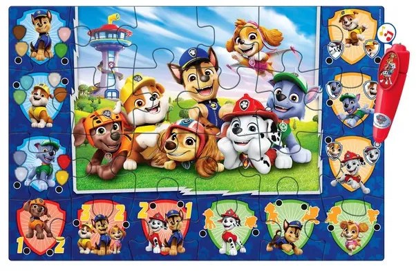 Mancs Őrjárat Team interaktív 24 db-os puzzle Clementoni