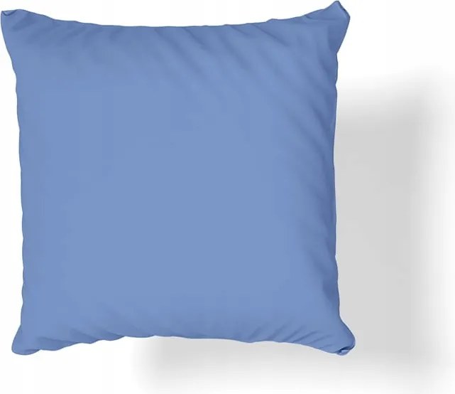 Pamut-szatén párnahuzat 40x40 kék tengerészkék