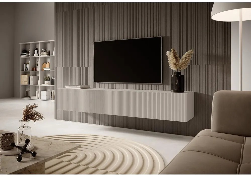 Tv szekrény/asztal Vertigo 175  (szürkés bézs). 1099030