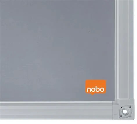 Üzenőtábla, alumínium keret, 60x45 cm, NOBO Essentials, szürke (VN5681)