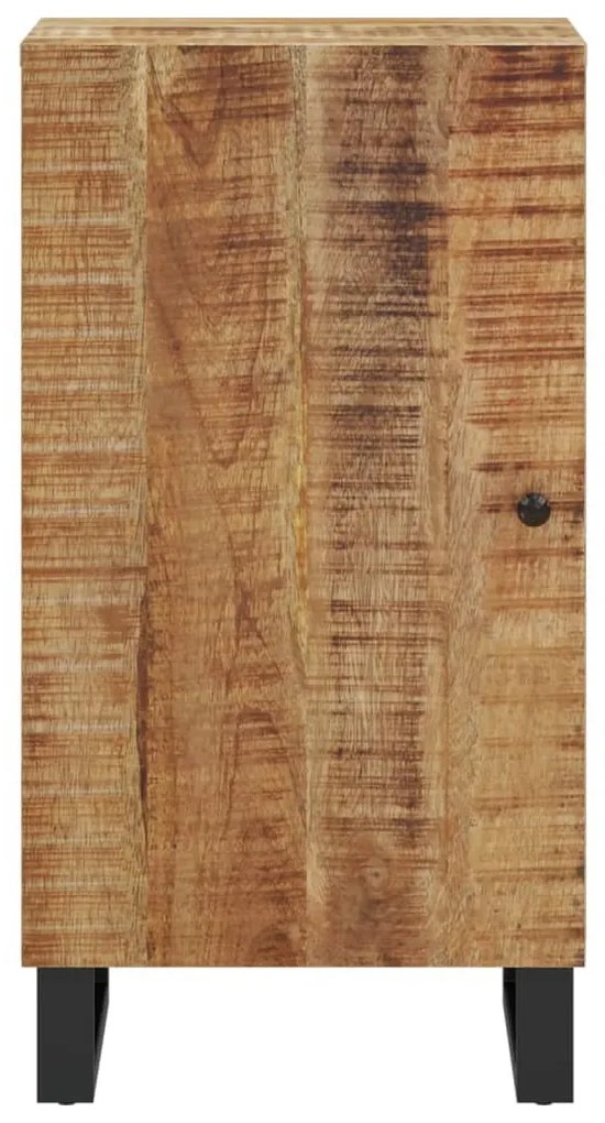 tömör mangófa tálalószekrény ajtóval 40x31x75 cm