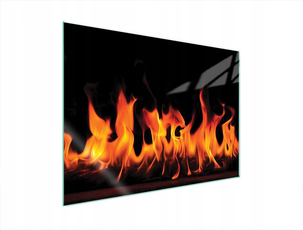 Üveg Tűzhelyvédő Főzőlap 70x52 Tűz Edzett Üveg