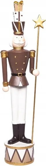 Diótörő 45 CM Magas XXL Karácsonyi Figura Karácsonyi Ajándék